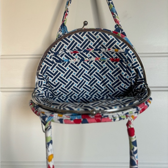 Farm Rio Style VERA BRADLEY SUMMER COTTAGE Eloise shoulder bag - Picture 4 of 8